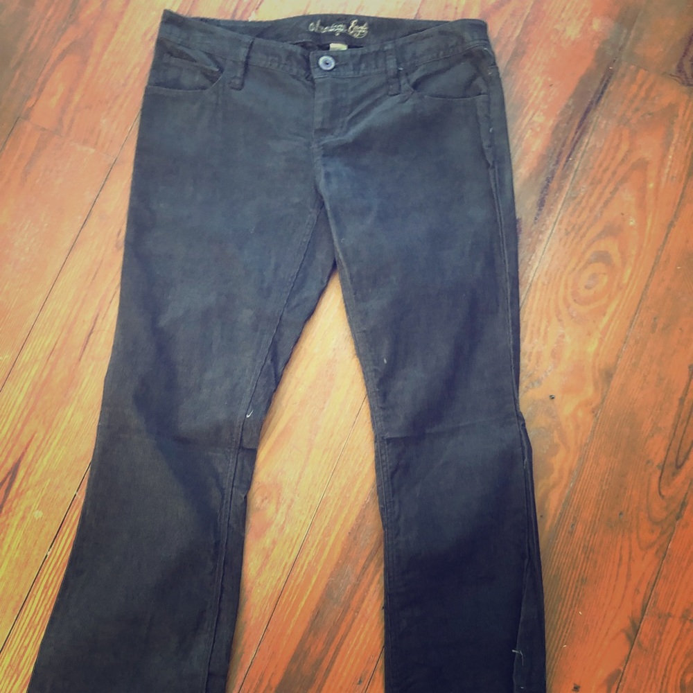 American Eagle Corduroy Chocolate/Brown Pants